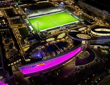 Rooftop sportsturf SM Mall-of-Asia